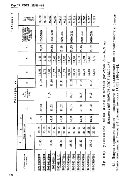 ГОСТ 26510-85,  13.