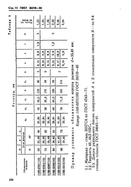 ГОСТ 26510-85,  15.