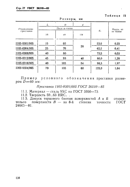 ГОСТ 26510-85,  27.