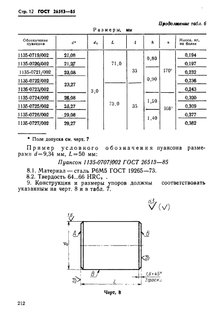 ГОСТ 26513-85,  12.