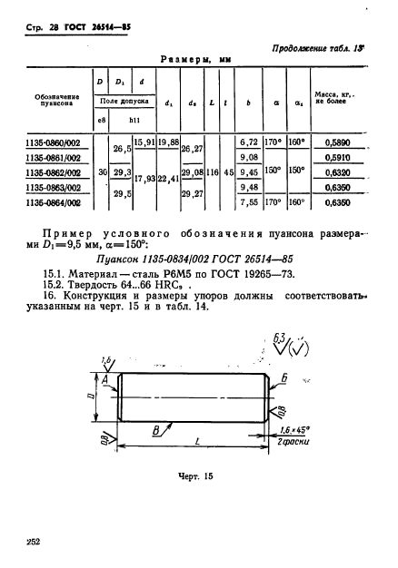 ГОСТ 26514-85,  28.