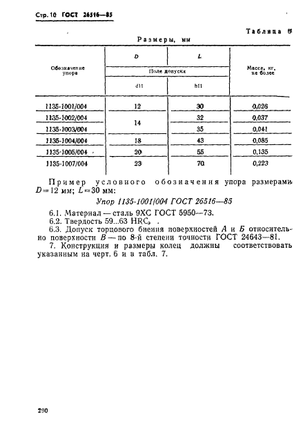  26516-85,  10.