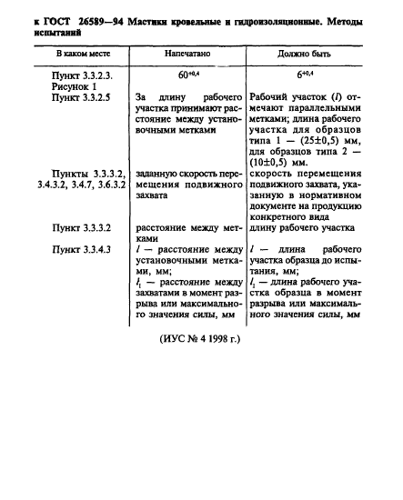 ГОСТ 26589-94,  4.