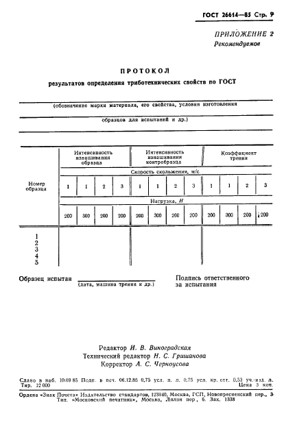 ГОСТ 26614-85,  11.