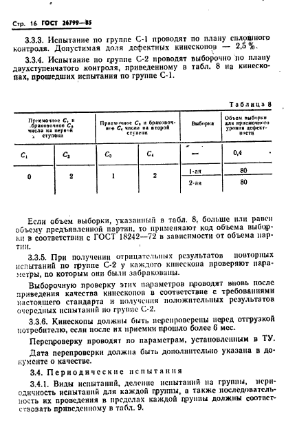 ГОСТ 26799-85,  17.