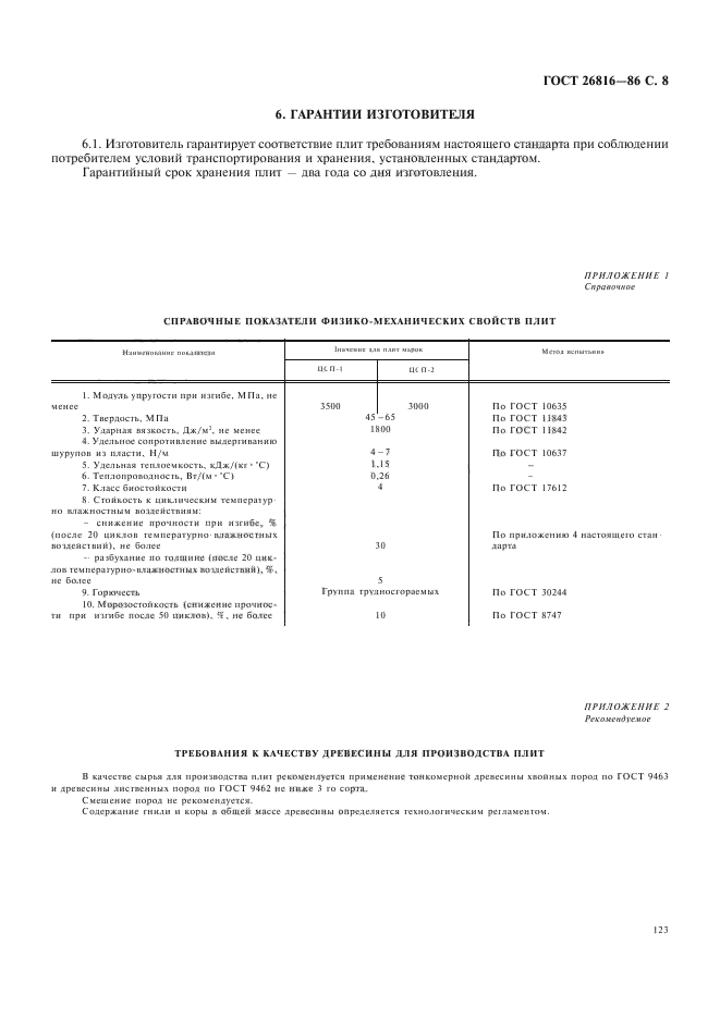 ГОСТ 26816-86,  8.