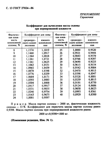 ГОСТ 27024-86,  14.