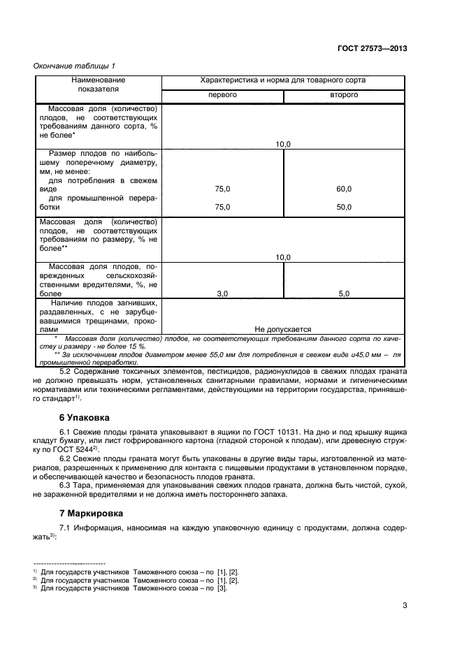 ГОСТ 27573-2013,  5.
