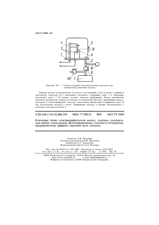 ГОСТ 27809-95,  20.