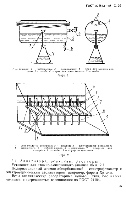 ГОСТ 27981.1-88,  20.