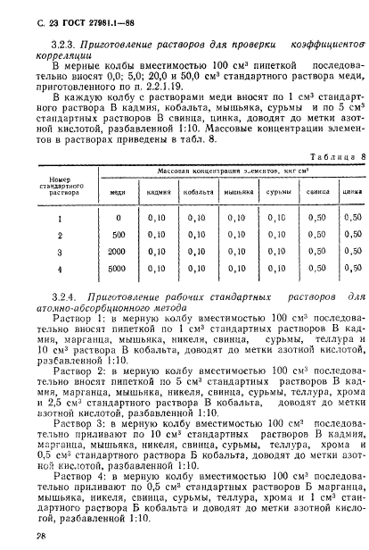 ГОСТ 27981.1-88,  23.