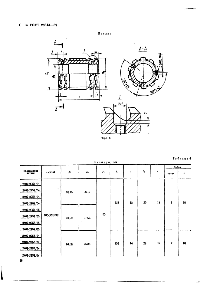 ГОСТ 28044-89,  17.