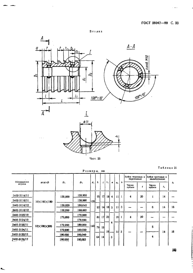 ГОСТ 28047-89,  33.