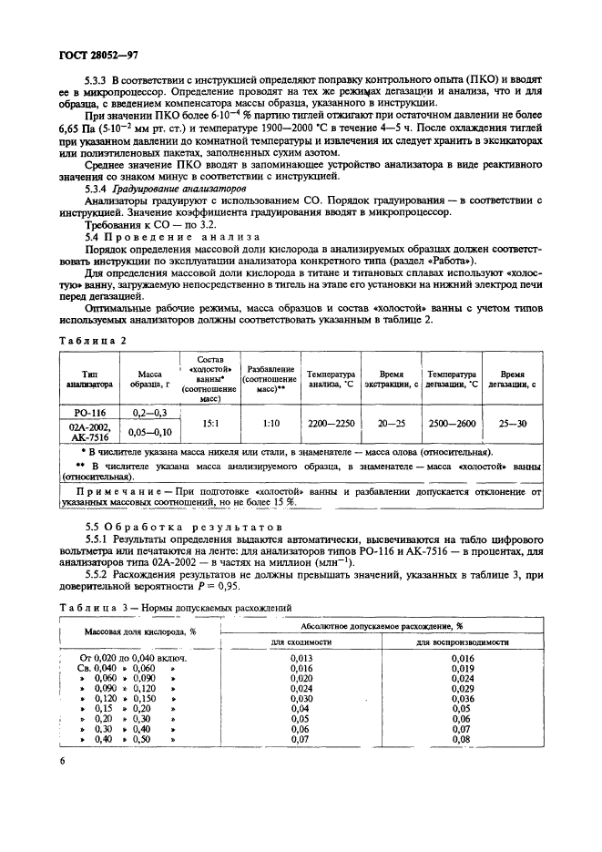 ГОСТ 28052-97,  9.