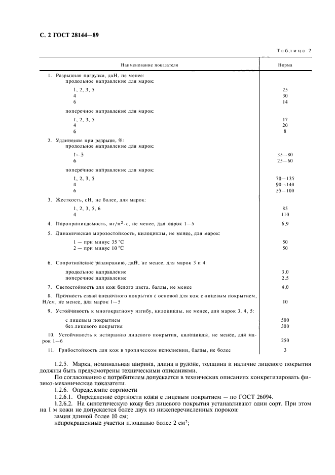 ГОСТ 28144-89,  3.