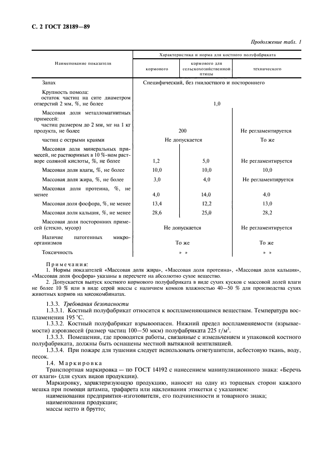 ГОСТ 28189-89,  3.