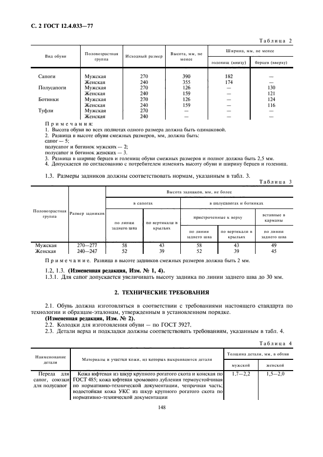 ГОСТ 12.4.033-77,  2.