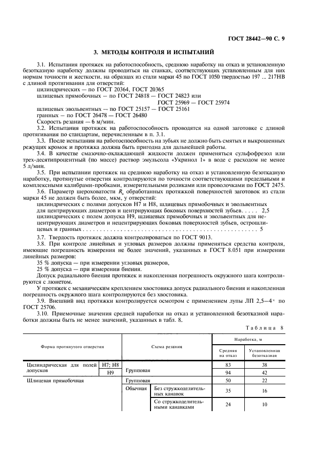 ГОСТ 28442-90,  11.