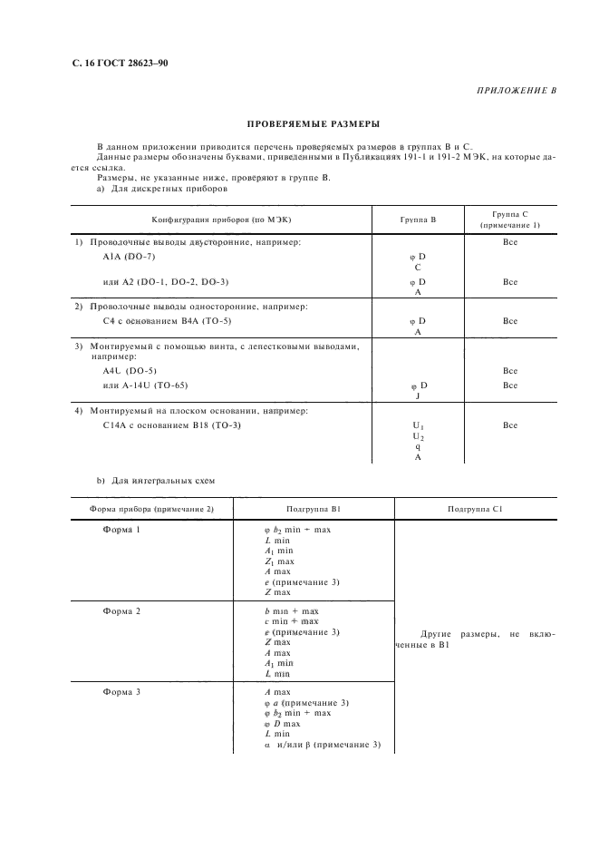 ГОСТ 28623-90,  19.