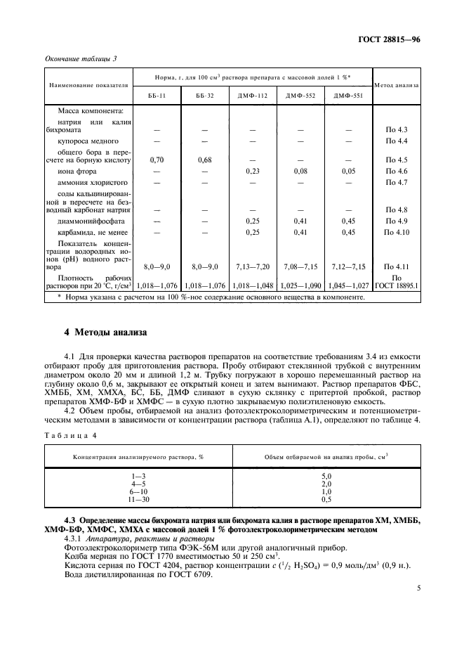 ГОСТ 28815-96,  7.