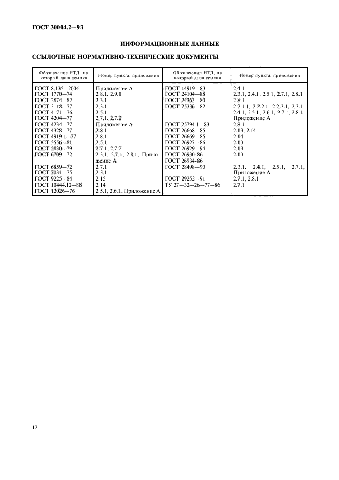 ГОСТ 30004.2-93,  14.