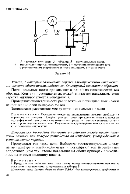 ГОСТ 30262-95,  31.