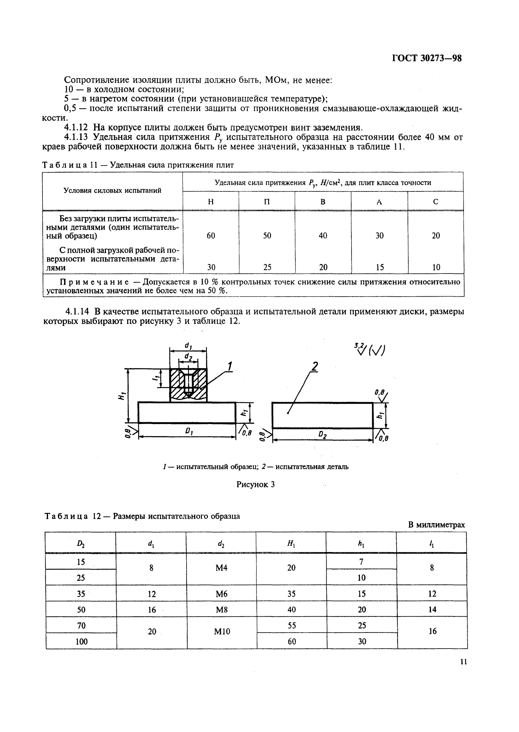 ГОСТ 30273-98,  14.