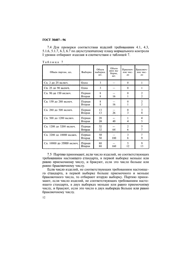 ГОСТ 30407-96,  15.