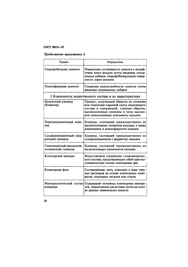 ГОСТ 30515-97,  28.