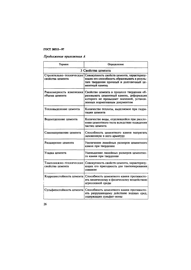 ГОСТ 30515-97,  30.