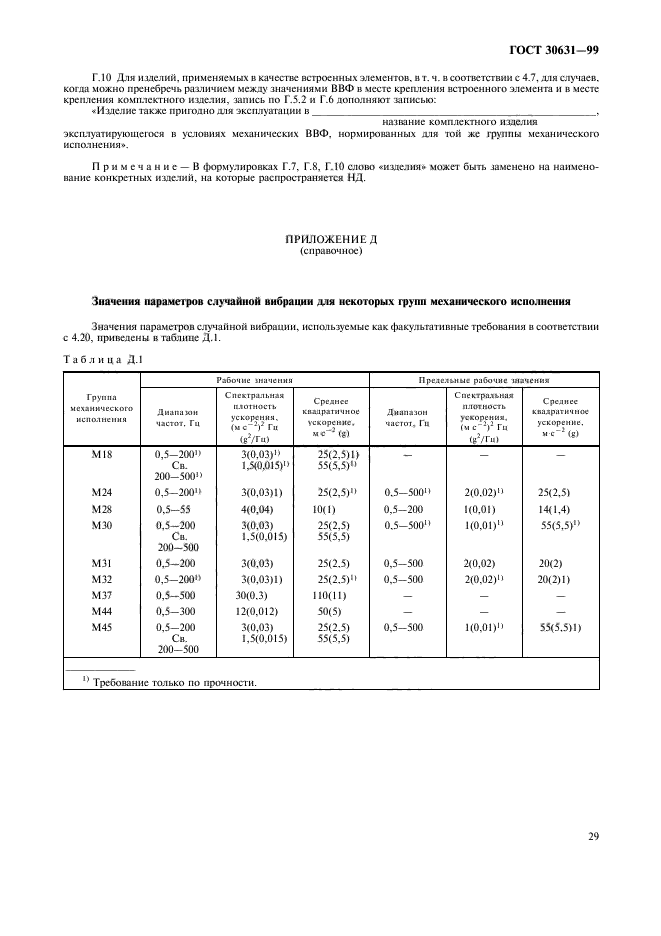 ГОСТ 30631-99,  33.