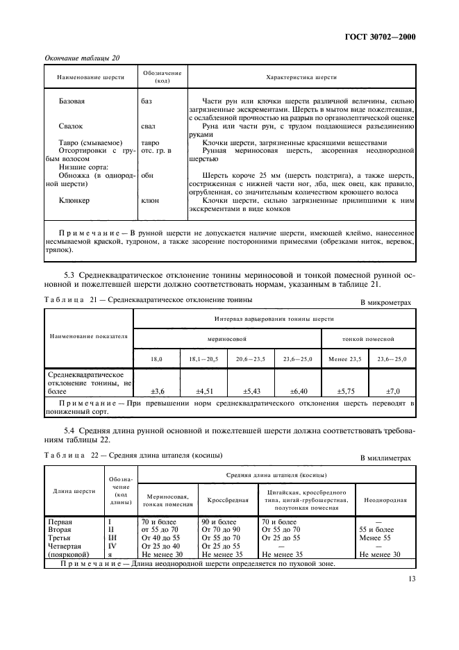 ГОСТ 30702-2000,  16.