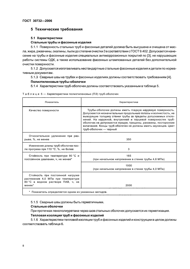 ГОСТ 30732-2006,  12.