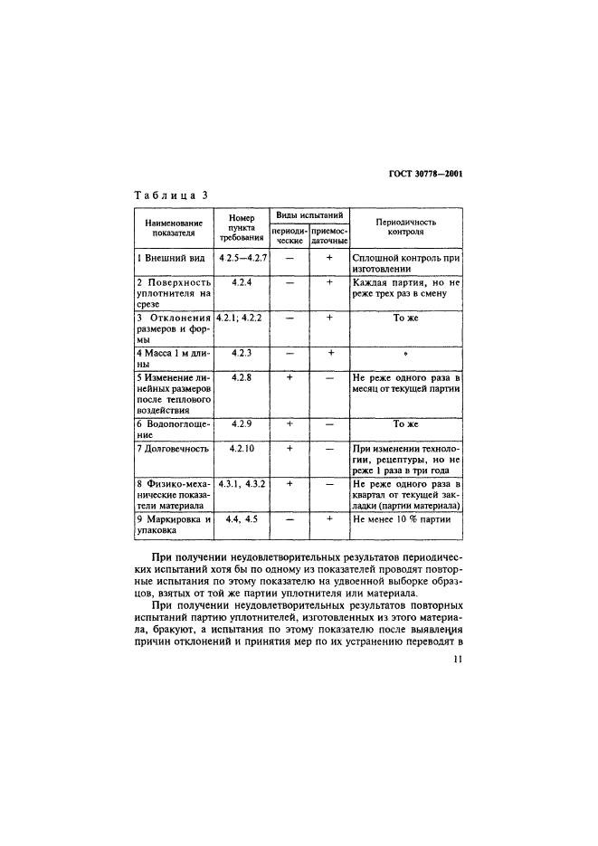 ГОСТ 30778-2001,  14.