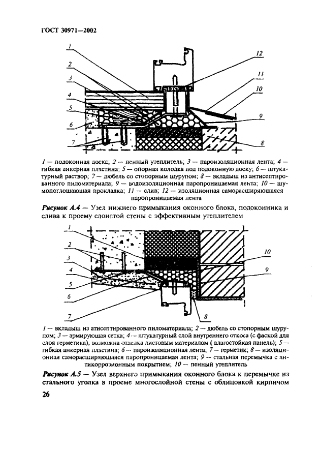 ГОСТ 30971-2002,  31.