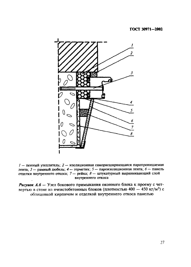 ГОСТ 30971-2002,  32.