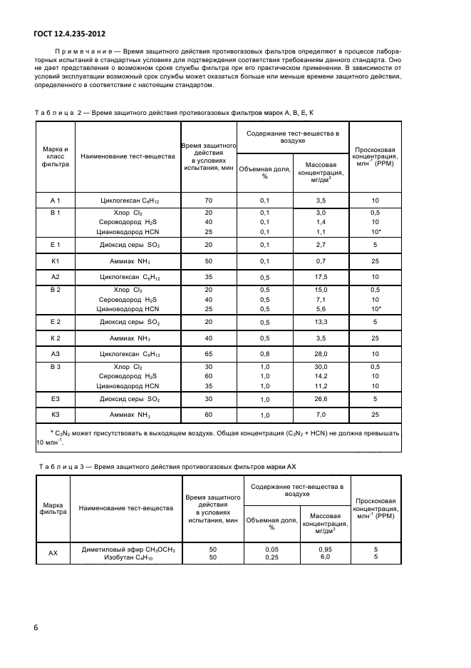 ГОСТ 12.4.235-2012,  9.