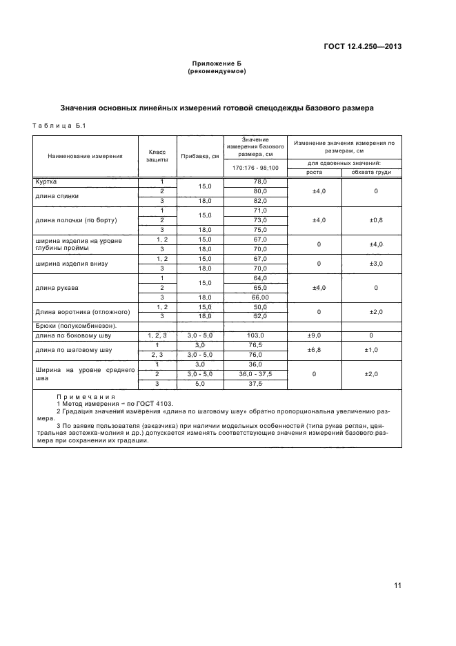 ГОСТ 12.4.250-2013,  13.