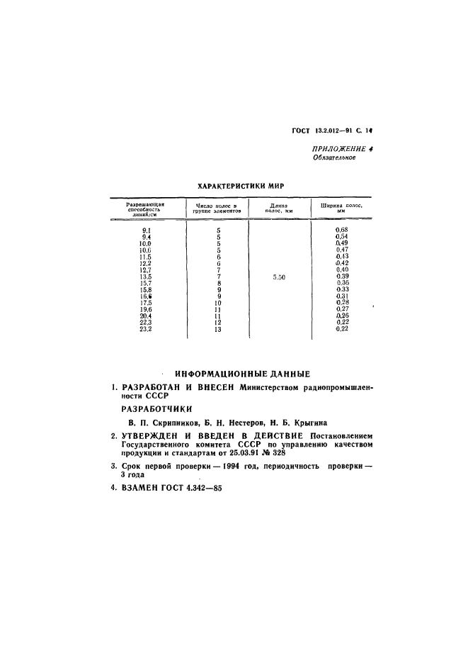 ГОСТ 13.2.012-91,  15.