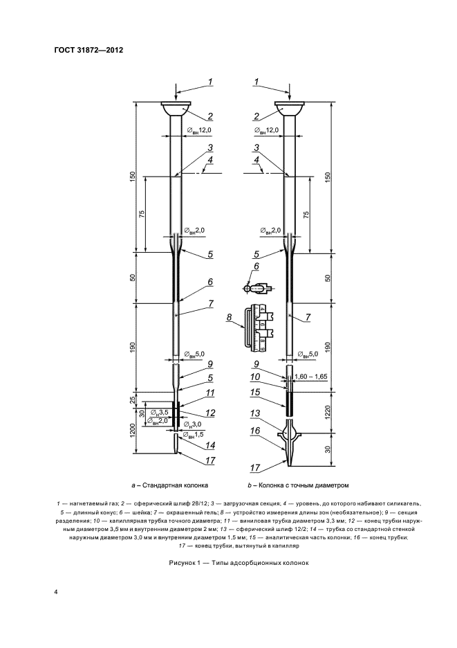 ГОСТ 31872-2012,  8.