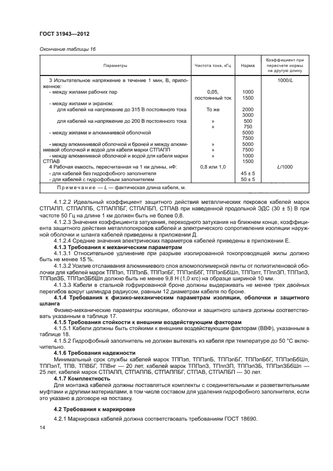 ГОСТ 31943-2012,  18.