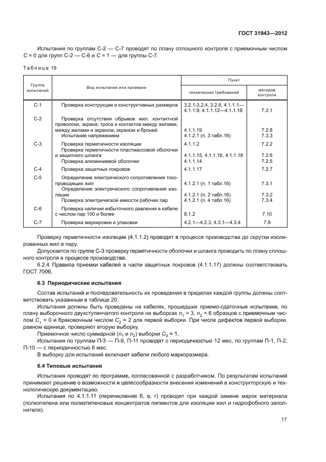 ГОСТ 31943-2012,  21.