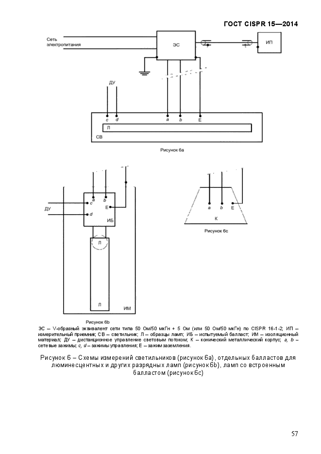 ГОСТ CISPR 15-2014,  64.