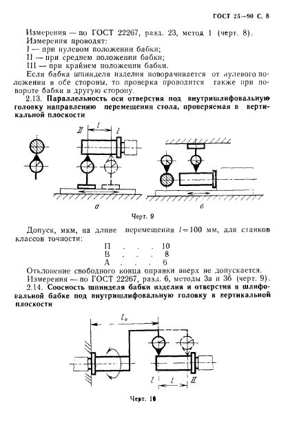 ГОСТ 25-90,  9.