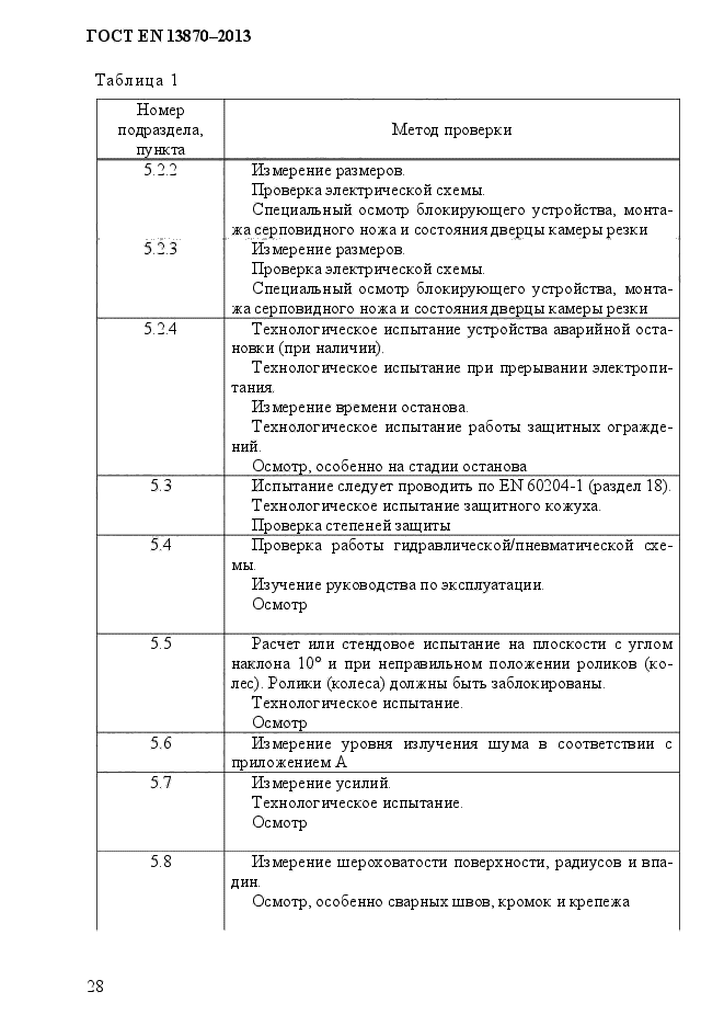 ГОСТ EN 13870-2013,  36.