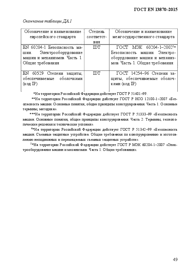 ГОСТ EN 13870-2013,  57.