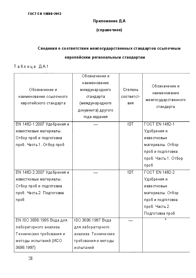 ГОСТ EN 14888-2013,  35.