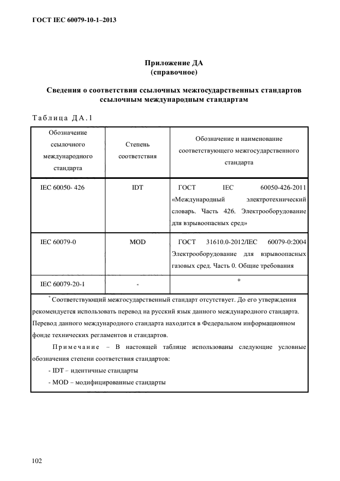  IEC 60079-10-1-2013,  109.