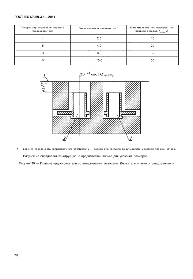 ГОСТ IEC 60269-3-1-2011,  78.