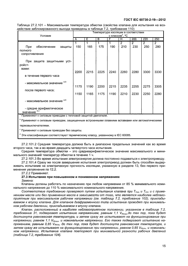  IEC 60730-2-19-2012,  18.